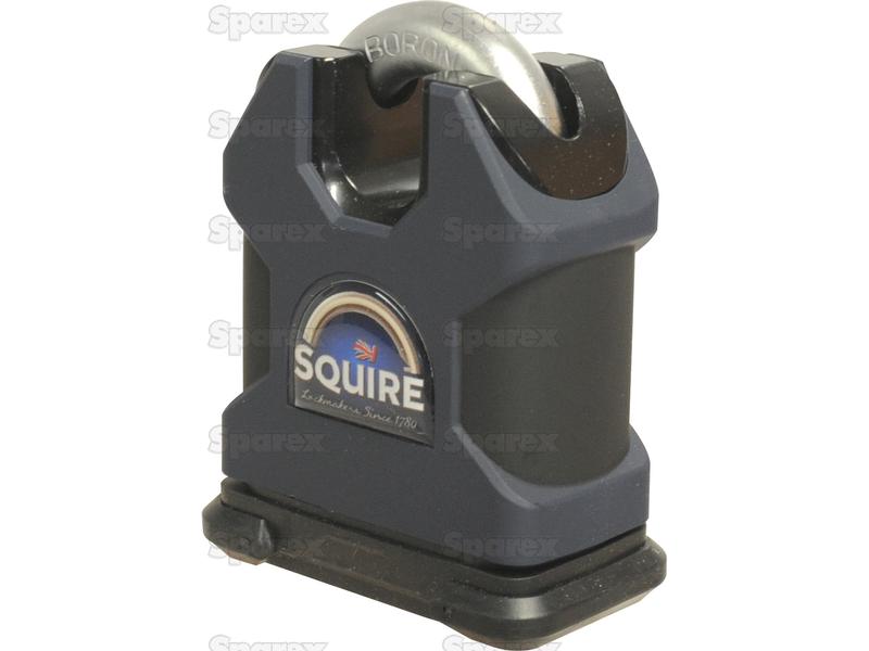 Squire Stronghold Padlock - Key Alike - Hardened Aço, Largura da estrutura em: 65mm (Classificação de segurança: 10) (S.164744)