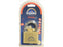 Squire Solid Brass Lion Range Padlock - Key Alike - Brass, Largura da estrutura em: 60mm (Classificação de segurança: 5) (S.164755)