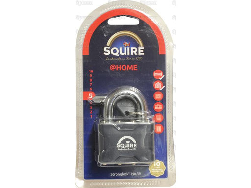 Squire Stronglock Pin Tumbler Padlock - Key Alike - Aço, Largura da estrutura em: 54mm (Classificação de segurança: 5) (S.164757)