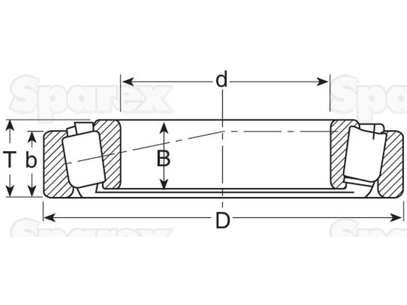 Rolamento 32012 (S.18246)