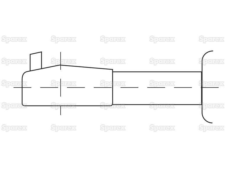 Amortecedor, Comprimento total: 735mm (S.19415)