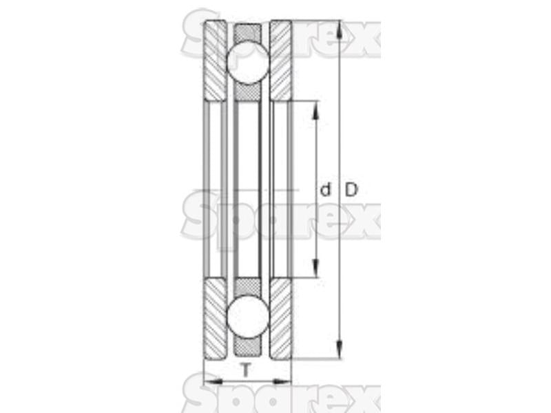 Rolamento (51103) (S.22215)