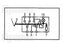 Interruptor - 4 piscas, 2 posições (On/Off) (S.23143)