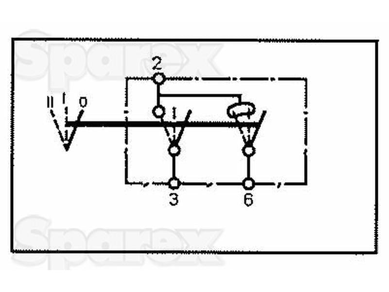 Interruptor - Universal, 3 posições (On/Off) (S.23148)