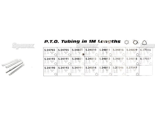 DISPLAY STAND HEADER-PTO SHAFT (S.23399)