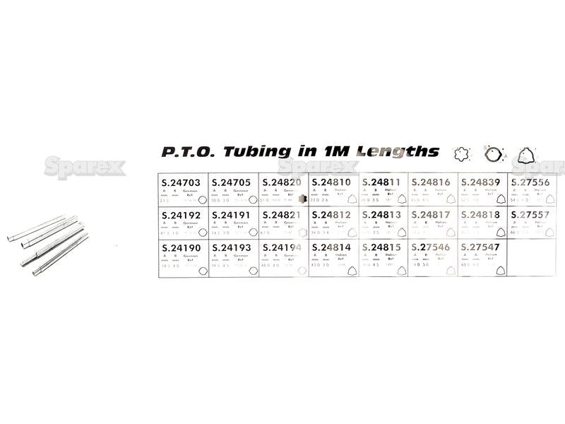 DISPLAY STAND HEADER-PTO SHAFT (S.23399)