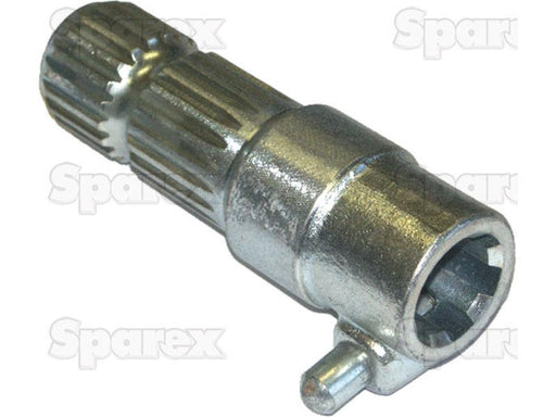 Adaptador PTO - Estria Femea 1 3/8'' - 6 x Male spline 1 3/4'' - 20 Com Quick Release Pin. (S.23746)