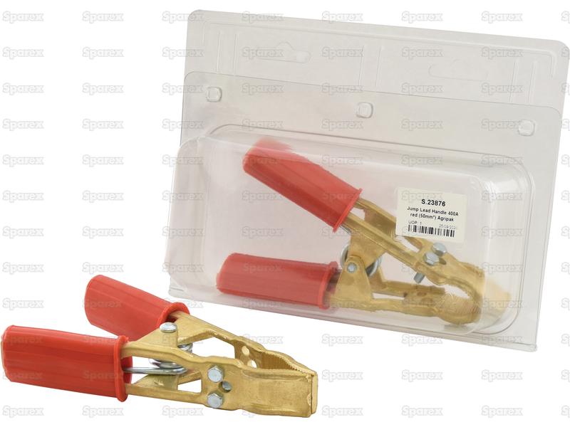 Garra de Bateria 400A Vermelho (50mm²) Agripak (S.23876)