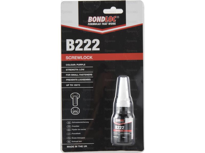 BondLoc B222 - Trava De Parafuso - 10ml (S.24070)