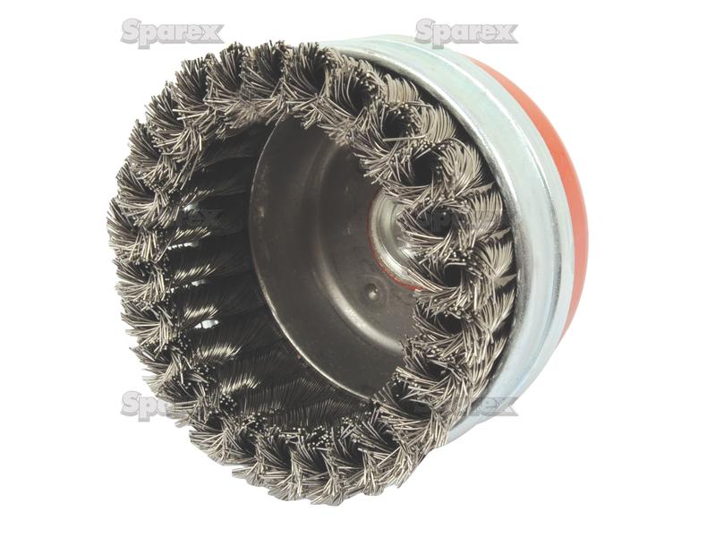 Twist Knot Cup Wire Brush 95mm (S.25365)