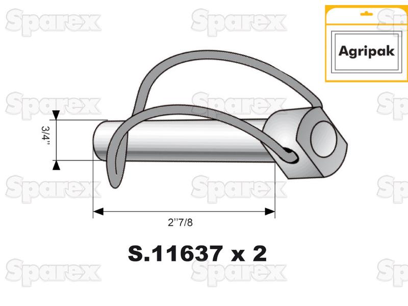 Agripak cavilhas (S.25637)