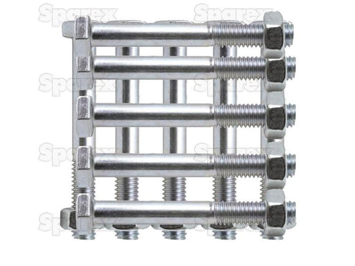 Parafuso métrico, Tamanho: M16 x 60mm (Din 931, 934) 10 un Agripak (S.25670)