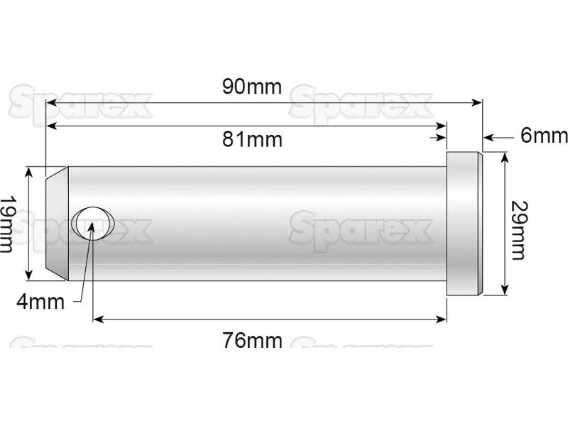 Cavilha 19x76mm Cat.1 (S.2630)