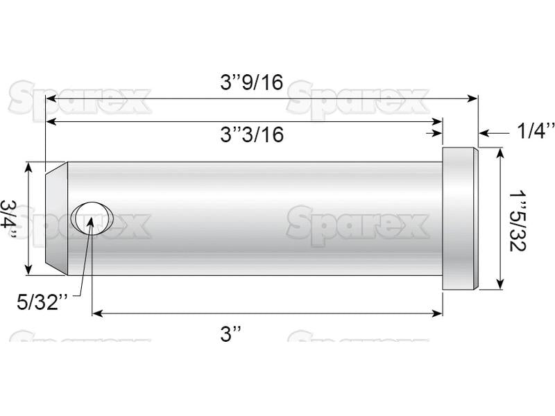 Cavilha 19x76mm Cat.1 (S.2630)