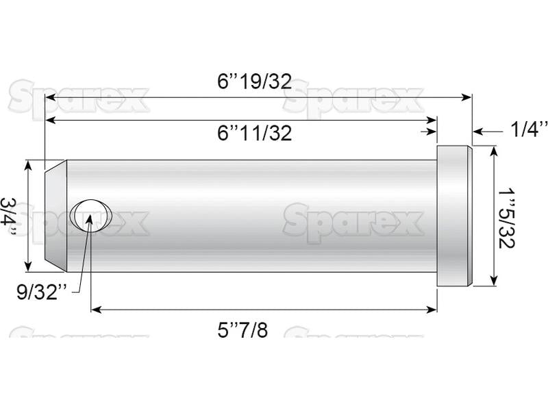 Cavilha 19x149mm Cat.1 (S.2632)