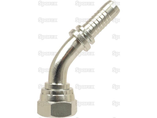 Dicsa BSP 60° Racord 1/4'' x 3/8'' Rosca Fêmea 135° Swept Swivel (S.26598)