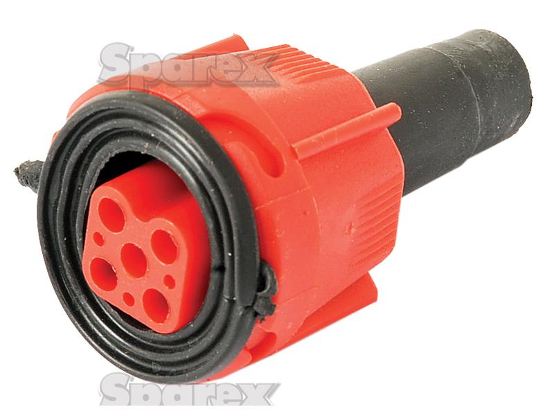 Trailer Harness Plug (Vermelho) (S.26632)