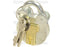 Squire Old English Padlock - Aço, Largura da estrutura em: 38mm (Classificação de segurança: 2) (S.26756)