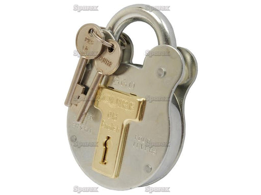 Squire Old English Padlock - Aço, Largura da estrutura em: 64mm (Classificação de segurança: 3) (S.26758)