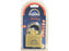 Squire Solid Brass Lion Range Padlock - Brass, Largura da estrutura em: 60mm (Classificação de segurança: 5) (S.26764)