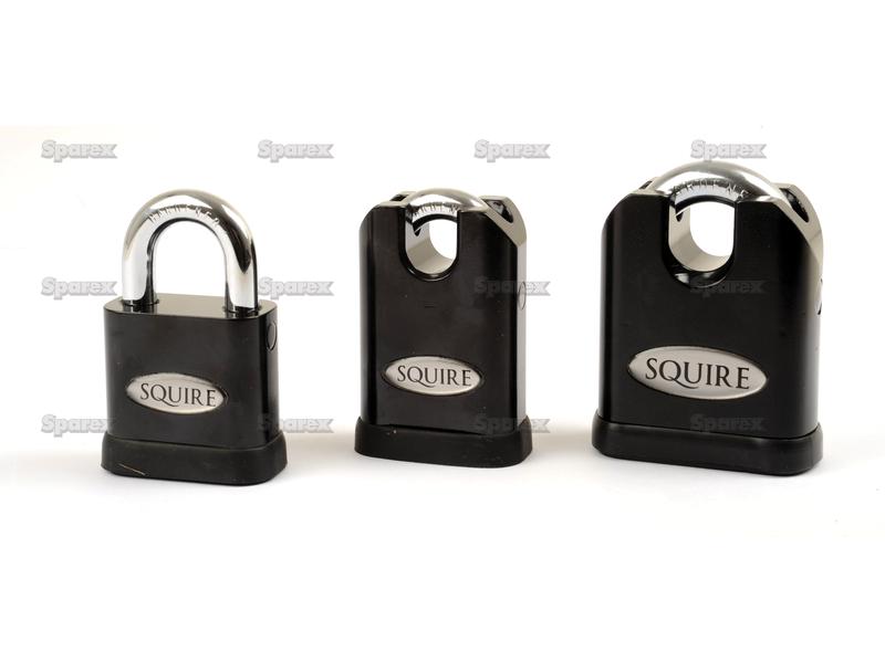 Squire Stronghold Padlock - Hardened Aço, Largura da estrutura em: 65mm (Classificação de segurança: 10) (S.26772)