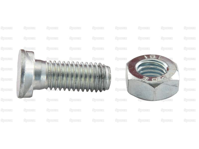 Parafuso c/porca - M14 x 40mm, Resistência à tração 8.8 (25 un Caixa) (S.27458)