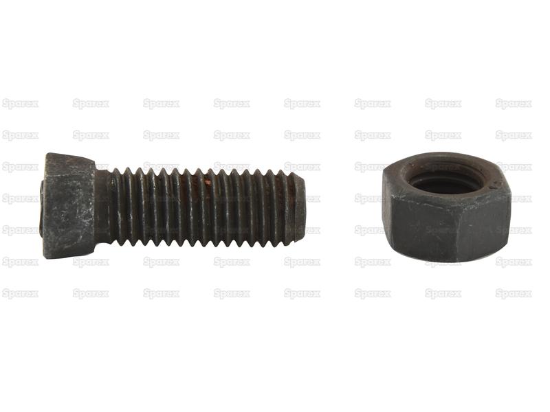 Parafuso c/porca - M12 x 38mm, Resistência à tração 12.9 (6 un Agripak) (S.27589)