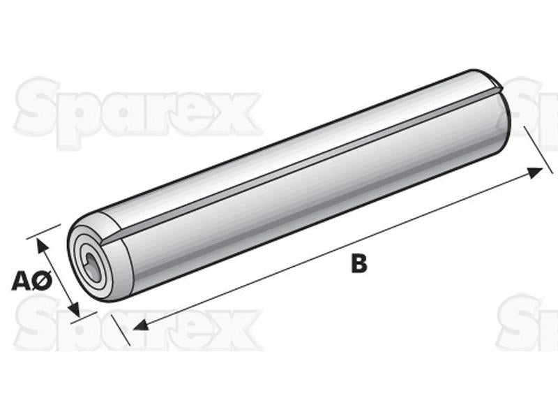 Cavilha elástica Ø1/8'' x 1 (S.2788)