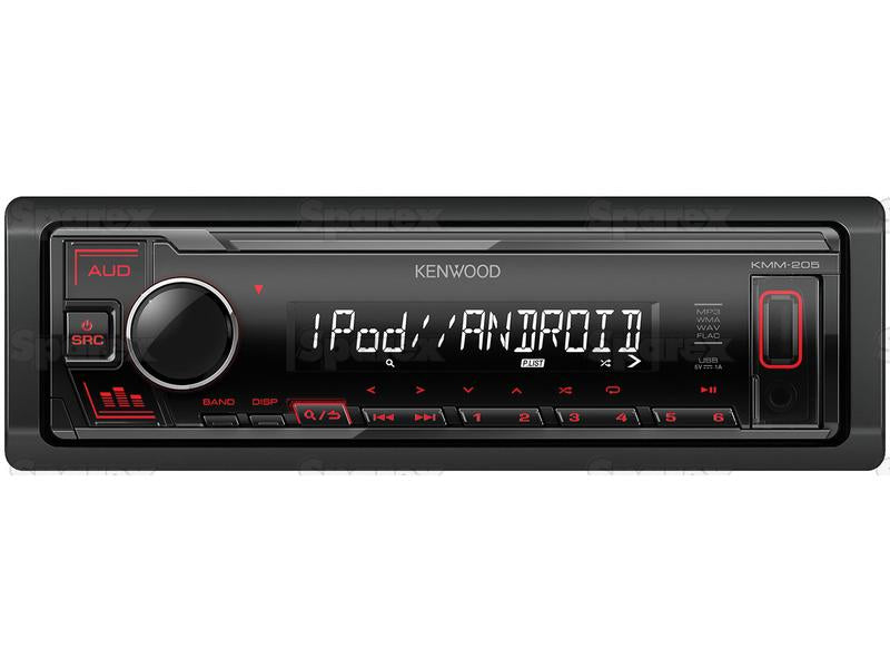 Rádio - KENWOOD (KMM205) (S.28345)