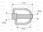 Cavilha estabilizador Ø19mm x 73mm (S.28606)