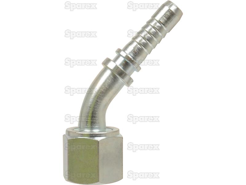 Dicsa ORFS Racord 1/4'' x 9/16'' Rosca Fêmea 135° Swept Swivel (S.28740)