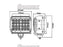 LED Farol, CISPR 25: Not Classified, 7200 Lumens, 10-30V (S.28770)