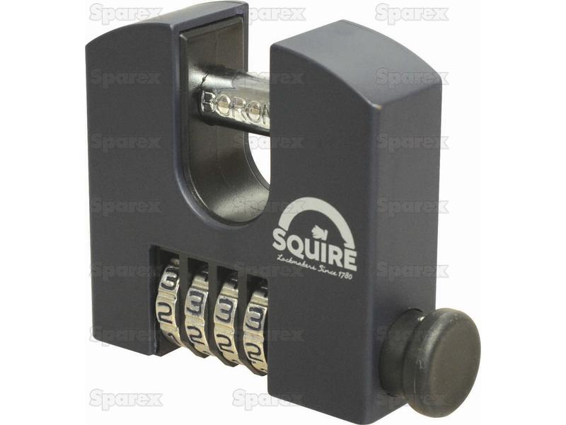 Squire Recodable Stronghold Padlock - Brass, Largura da estrutura em: 65mm (Classificação de segurança: 6) (S.28868)