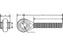 Olhal 3º ponto - 1 1/8'' UNC - Cat.1 (S.290)