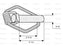 Cavilha Ø8mm x 57mm (S.29108)