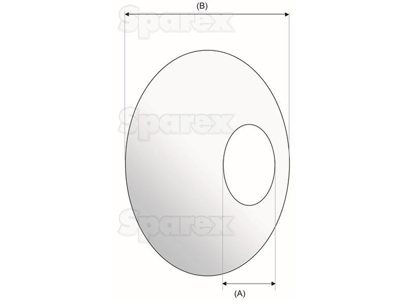 Acoplamento, ID: (A) 50mm, OD: (B) 125mm. (S.29137)