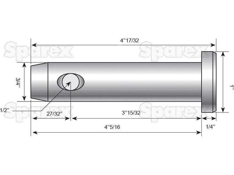 Cavilha 19x88mm Cat. 1 (S.29230)