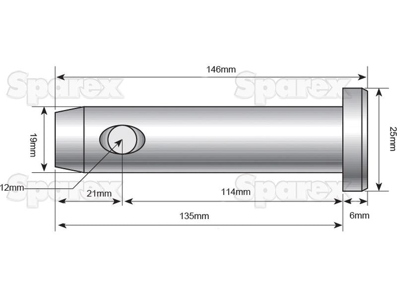 Cavilha 19x114mm Cat. 1 (S.29231)