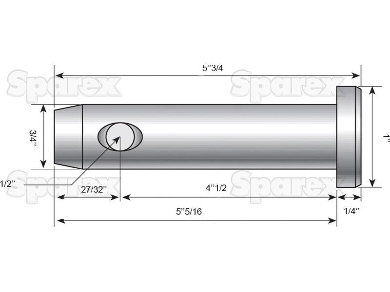 Cavilha 19x114mm Cat. 1 (S.29231)