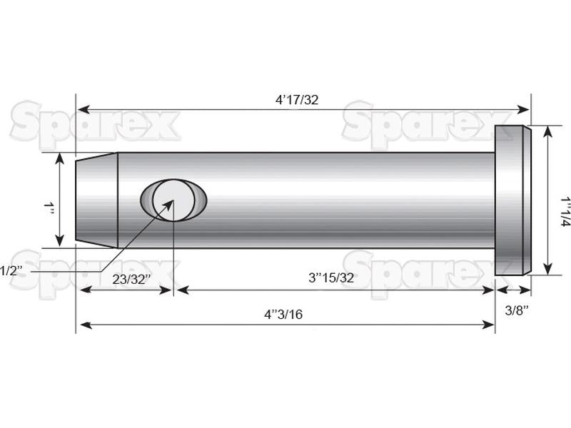 Cavilha 25x88mm Cat. 2 (S.29250)