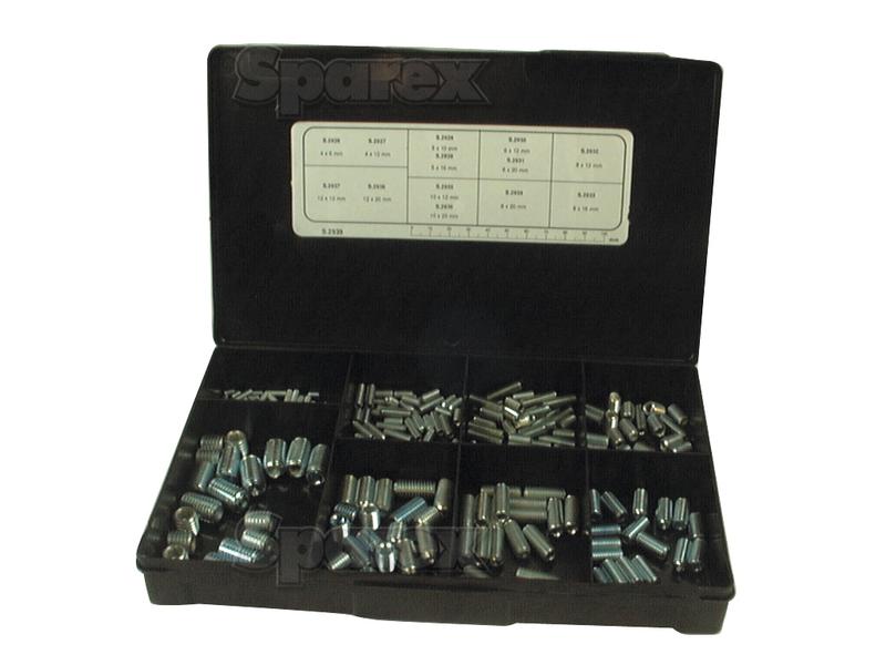 Socket Setscrew, Tamanho: M4 - M12 x 6 - 20mm (Din 916) Resistência à tração: 8.8. (S.2939)