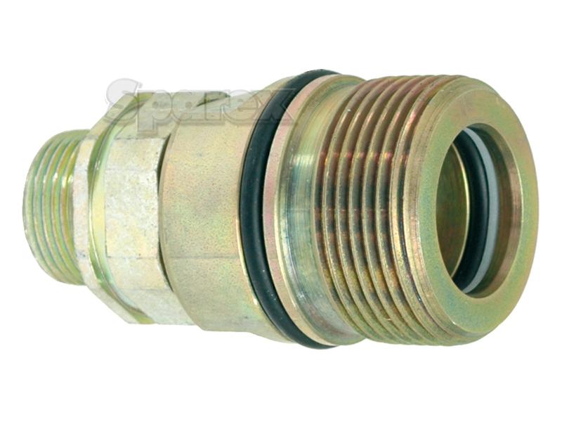 Hydraulic Quick Release Coupling 1/2'' Male with lock thread with 1/2''BSP male thread (S.30443)