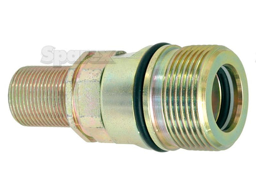 Hydraulic Quick Release Coupling 1/2'' Male with lock thread with 1/2''BSP male thread (S.30445)