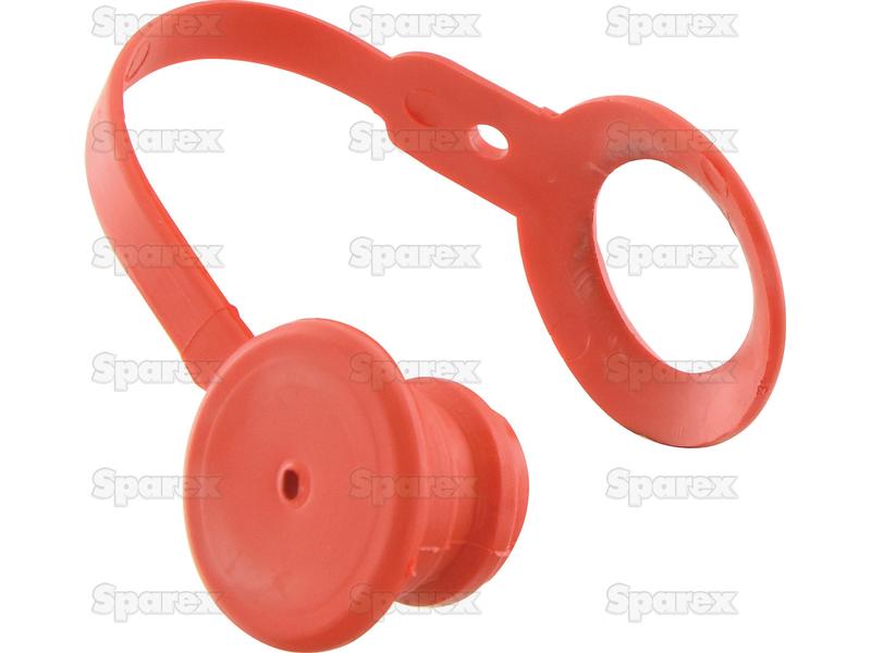 Tampa 3/8'' Vermelho para Valvula Femea (S.30542)