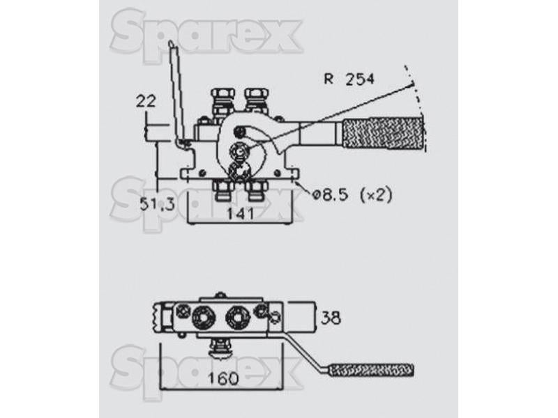 Multifaster Conecção - Rosca Fêmea - 1/2'' 2PB06 Série (S.31020)