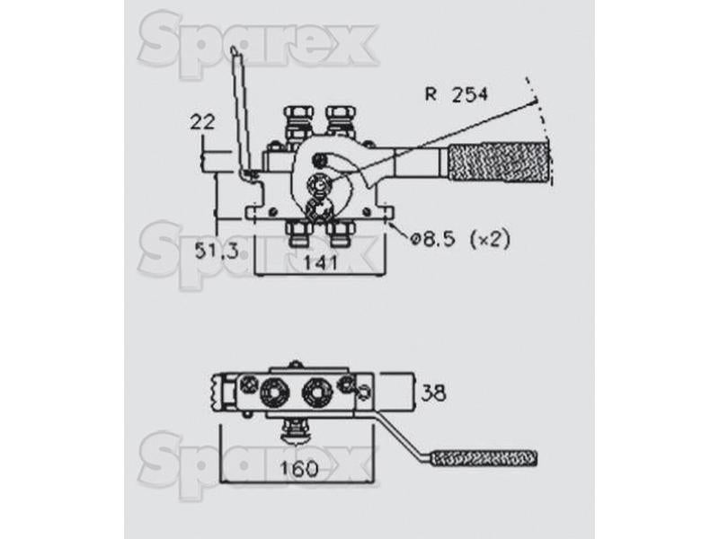 Multifaster Conecção - Rosca Fêmea - 1/2'' 2PB06 Série (S.31021)