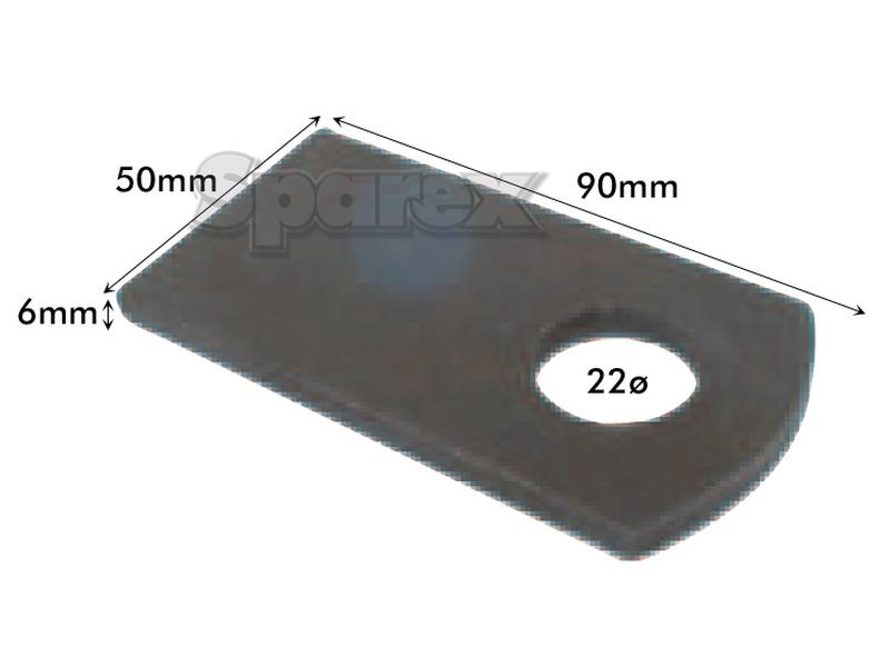 Drop Lock Pin Keeper Plate (S.3117)