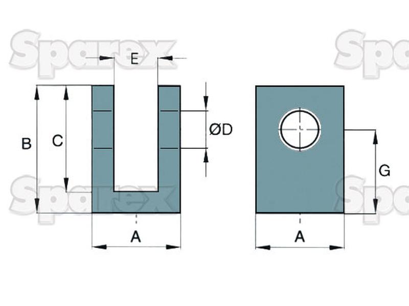 WELD-ON PIVOT (S.31224)