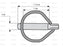 Cavilha Ø10.5mm x 46mm (S.31382)