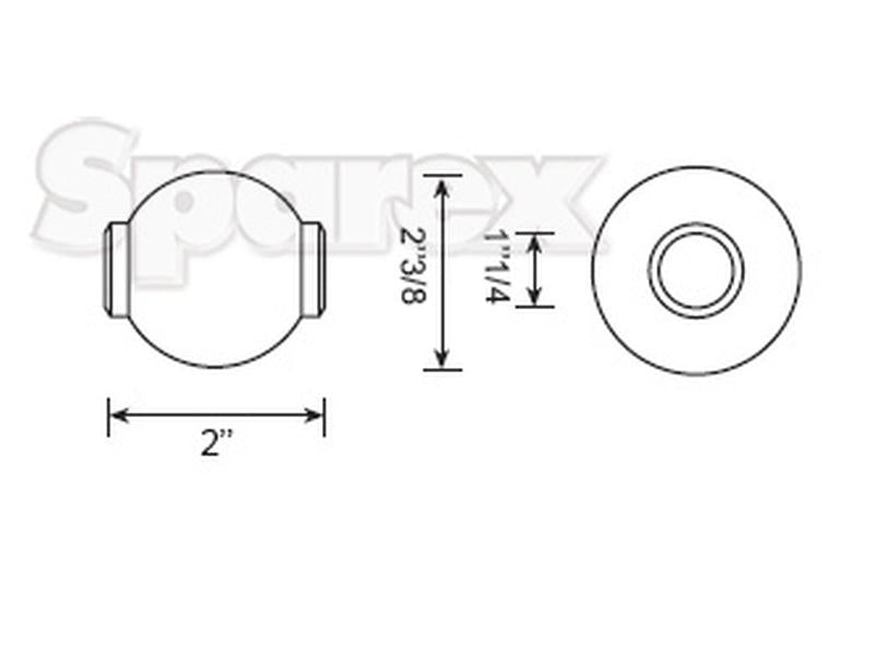 Rótula Ligação Superior (Cat. 3/3) (S.33010)